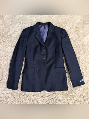 New Child’s 18R Navy RJ Classics Horseback Riding Show Coat